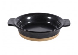 Igneous Black Individual Dish